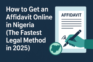 How to Notarize Documents Online in Nigeria (The Fastest Legal Method in 2025)