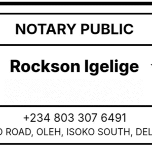 rockson igelige notary